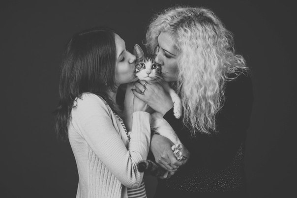 Ксюша, мама и Пряник