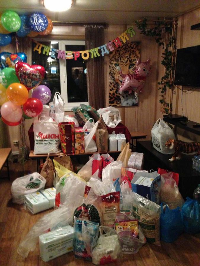 В гостях у приюта