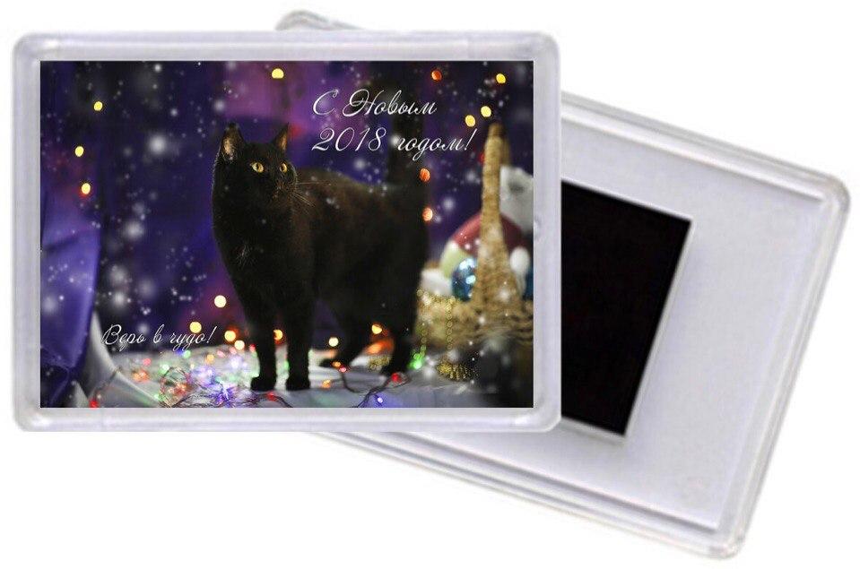 Акриловый магнитик #10, Багира