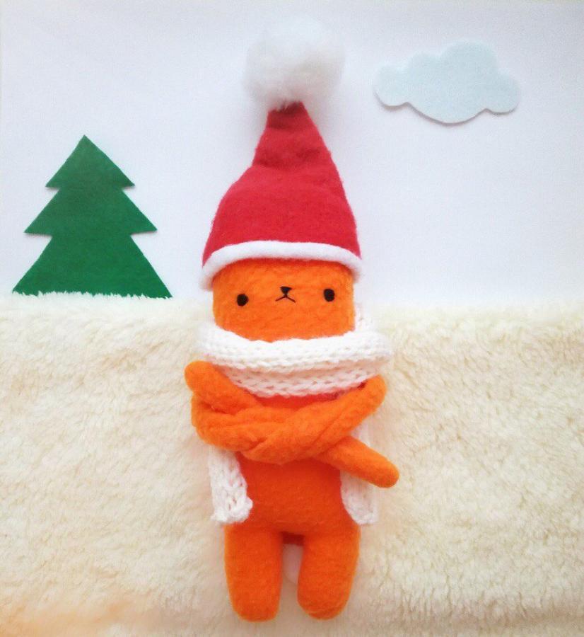 Игрушка «Новогодний лисёнок»