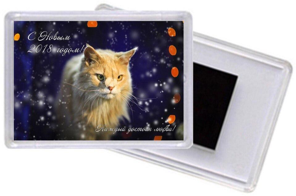 Акриловый магнитик #1, Мотильда