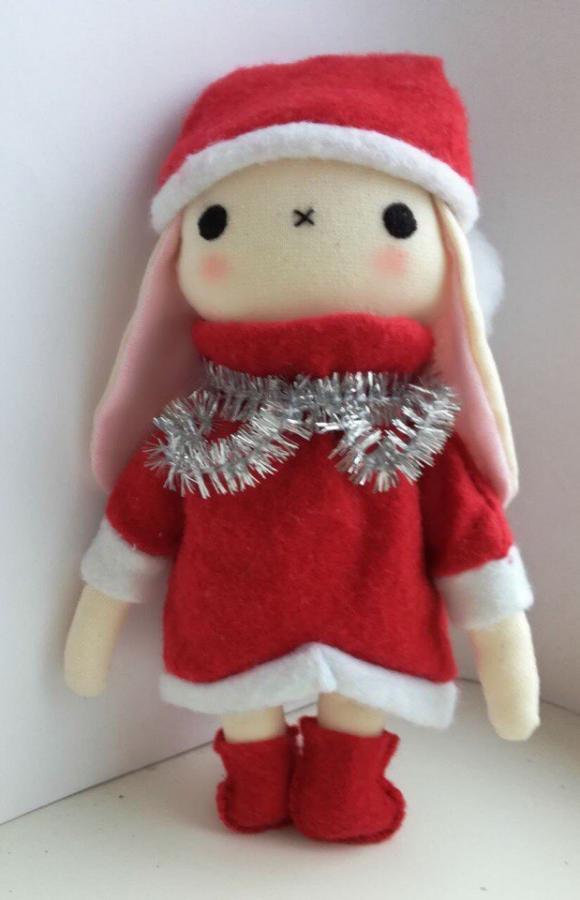 Игрушка «Новогодний зайчик»